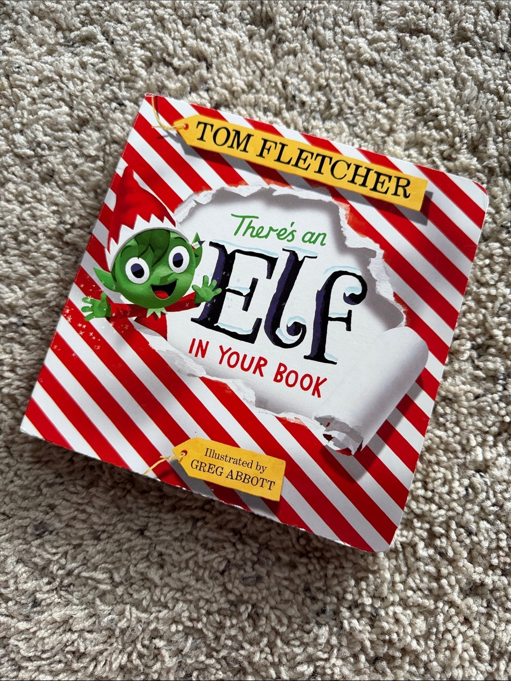 3/$25 🪩 Elf Christmas Board Book | Baby + Toddler Holiday Book